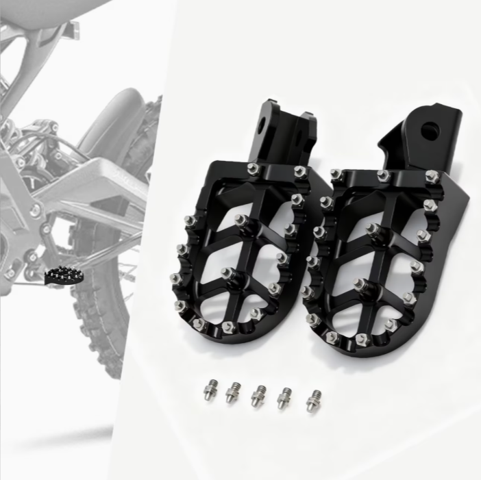 CNC Black Foot pegs